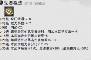 《侠客峨眉门派加入流程一览》（游戏中成为侠客，从峨眉门派开始）