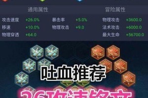 《网游武器打野符文出装攻略》（打野英雄符文和装备选择全攻略）