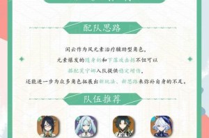原神新手攻略（解锁打工系统，快速提升实力掌握新手攻略）