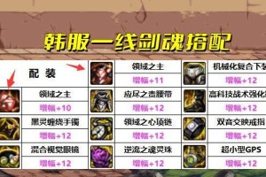 韩服新号上单出装攻略（解锁成功的关键技巧与实用装备推荐）